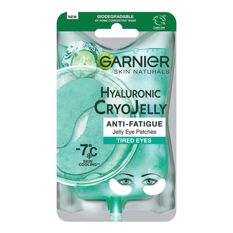 Garnier Skin Naturals Hyaluronic Cryo Jelly Eye Patches Augenmaske für Frauen 1 St.