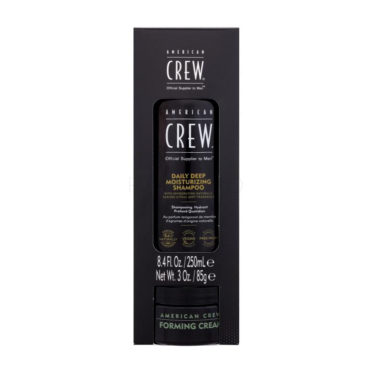 American Crew Daily Deep Moisturizing Geschenkset Daily Deep Moisturizing Shampoo 250 ml + Haarcreme Forming Cream 85 g