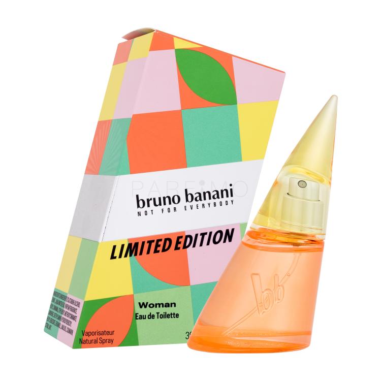 Bruno Banani Woman Summer Limited Edition 2023 Eau de Toilette für Frauen 30 ml