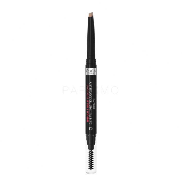 L&#039;Oréal Paris Infaillible Brows 24H Filling Triangular Pencil Augenbrauenstift für Frauen 1 ml Farbton  06 Dark Blonde
