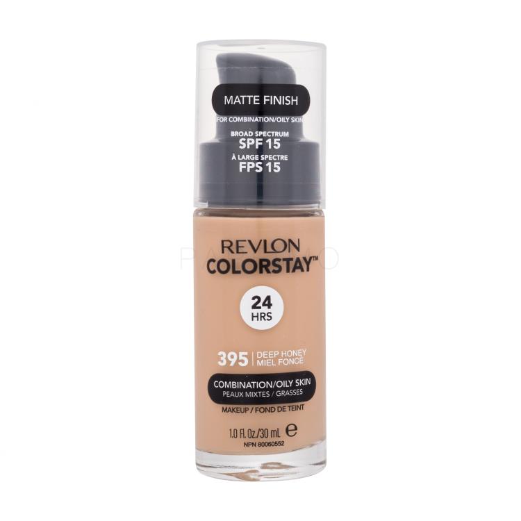 Revlon Colorstay Combination Oily Skin SPF15 Foundation für Frauen 30 ml Farbton  395 Deep Honey