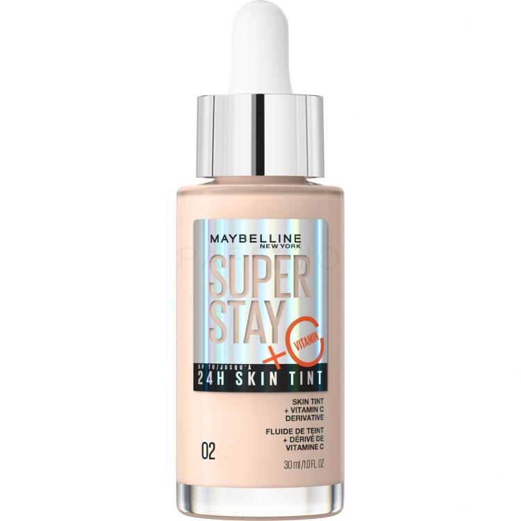 Maybelline Superstay 24H Skin Tint + Vitamin C Foundation für Frauen 30 ml Farbton  02