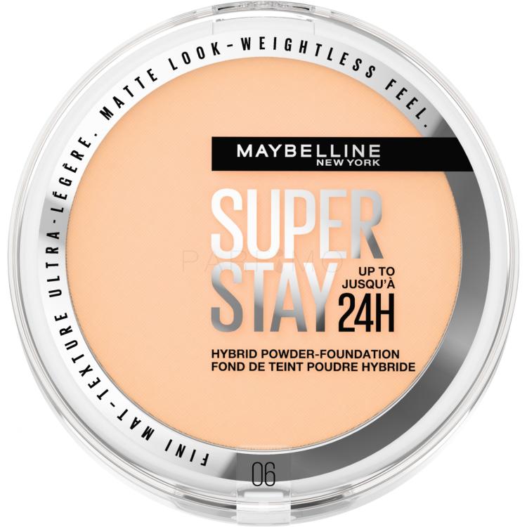 Maybelline Superstay 24H Hybrid Powder-Foundation Foundation für Frauen 9 g Farbton  06