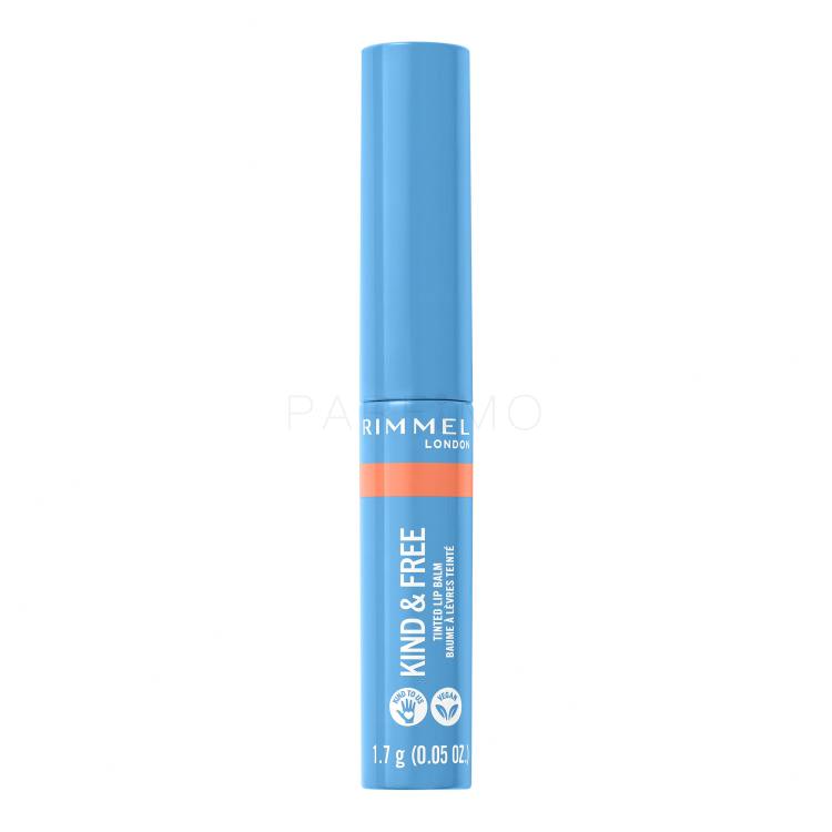Rimmel London Kind &amp; Free Tinted Lip Balm Lippenbalsam für Frauen 4 g Farbton  003 Tropical Spark