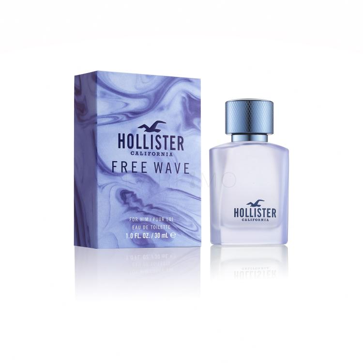 Hollister Free Wave Eau de Toilette für Herren 30 ml