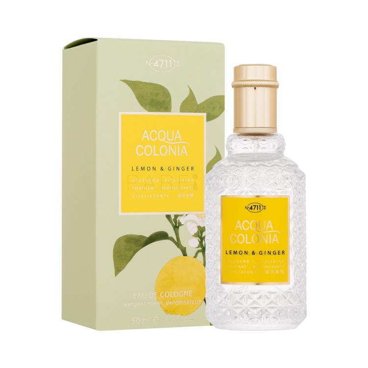 4711 Acqua Colonia Lemon &amp; Ginger Eau de Cologne 50 ml