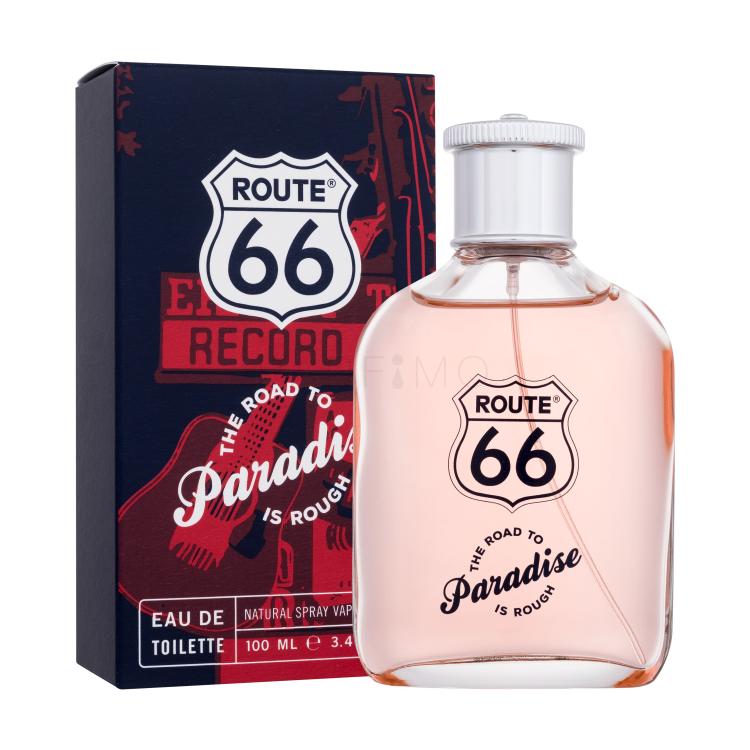 Route 66 The Road To Paradise Is Rough Eau de Toilette für Herren 100 ml