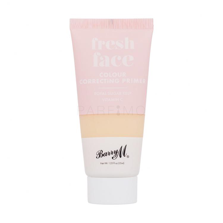 Barry M Fresh Face Colour Correcting Primer Make-up Base für Frauen 35 ml Farbton  Yellow