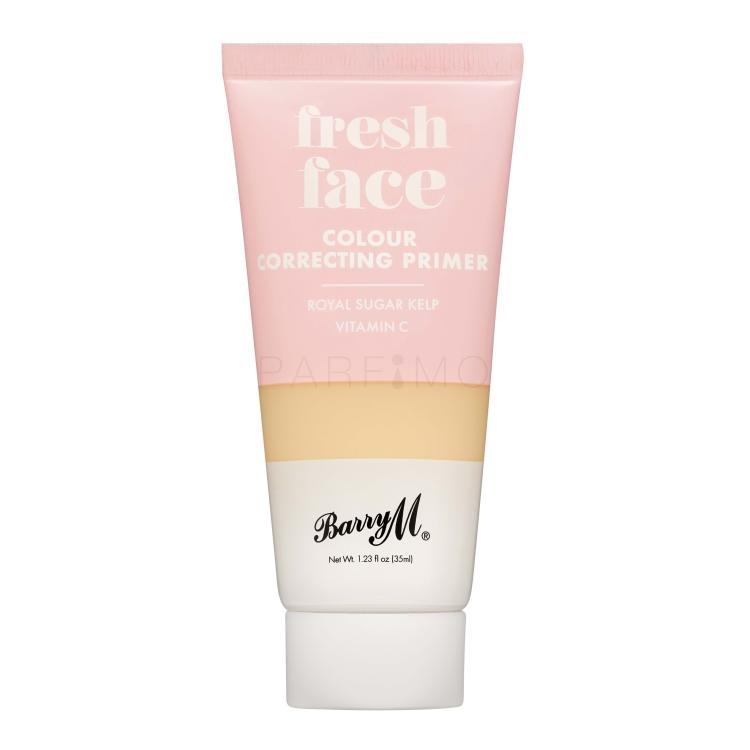 Barry M Fresh Face Colour Correcting Primer Make-up Base für Frauen 35 ml Farbton  Yellow