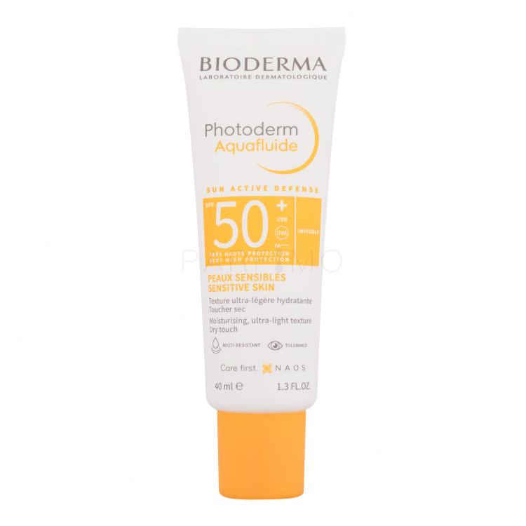 BIODERMA Photoderm Aquafluide Invisible SPF50+ Sonnenschutz fürs Gesicht 40 ml