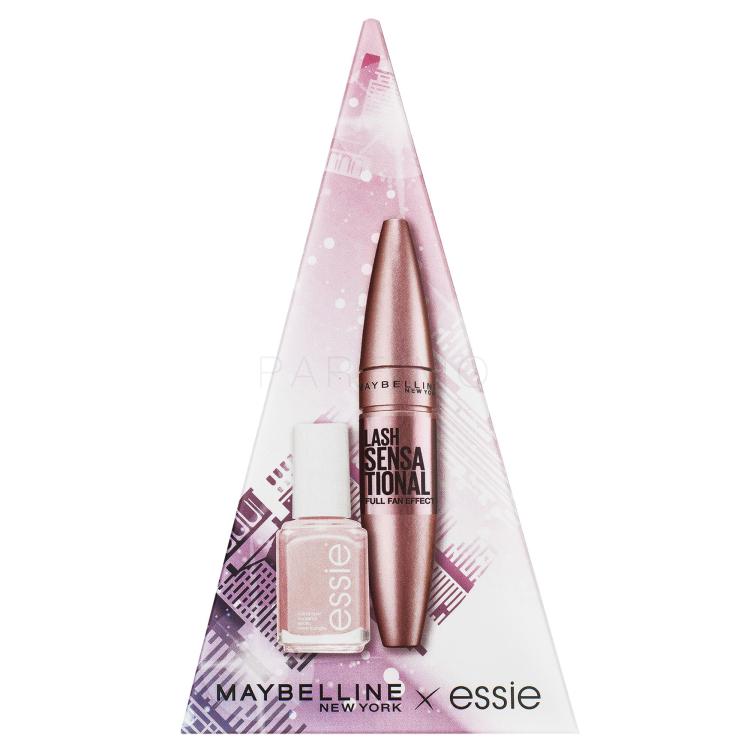 Maybelline Merry Christmas! Gift Set Geschenkset Maybelline Lash Sensational Mascara 9,5 ml + Essie Nagellack 13,5 ml 13 Mademoiselle