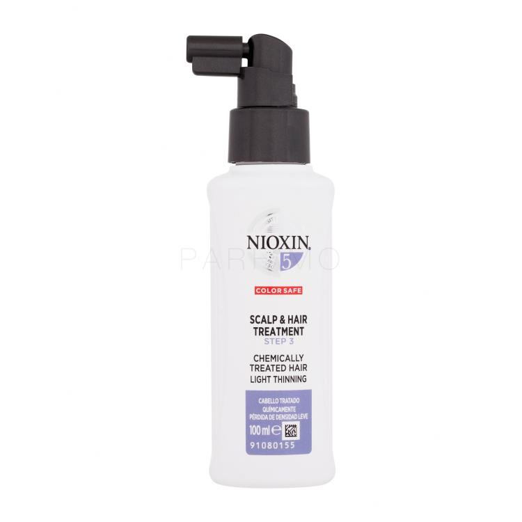 Nioxin System 5 Scalp &amp; Hair Treatment Pflege ohne Ausspülen für Frauen 100 ml