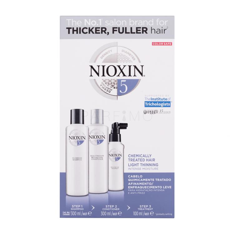 Nioxin System 5 Geschenkset System 5 Cleanser Shampoo 300 ml + System 5 Revitalising Conditioner 300 ml + Haarpflege System 5 Scalp &amp; Hair Treatment 100 ml