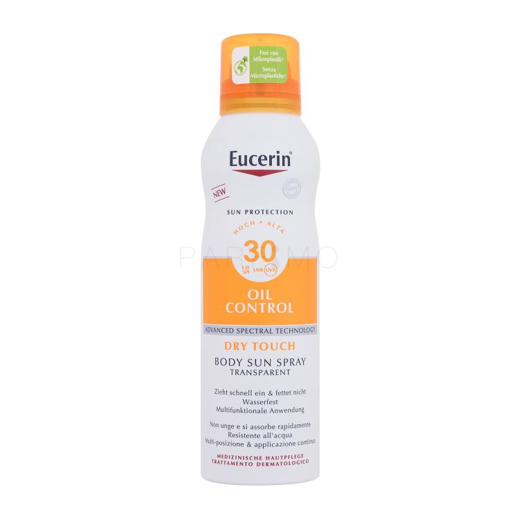 Eucerin Sun Oil Control Body Sun Spray Dry Touch SPF30 Sonnenschutz 200 ml