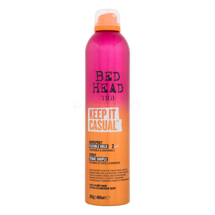 Tigi Bed Head Keep It Casual Flexible Hold Hairspray Haarspray für Frauen 400 ml