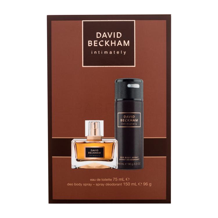 David Beckham Intimately Geschenkset Eau de Toilette 75 ml + Deodorant 150 ml