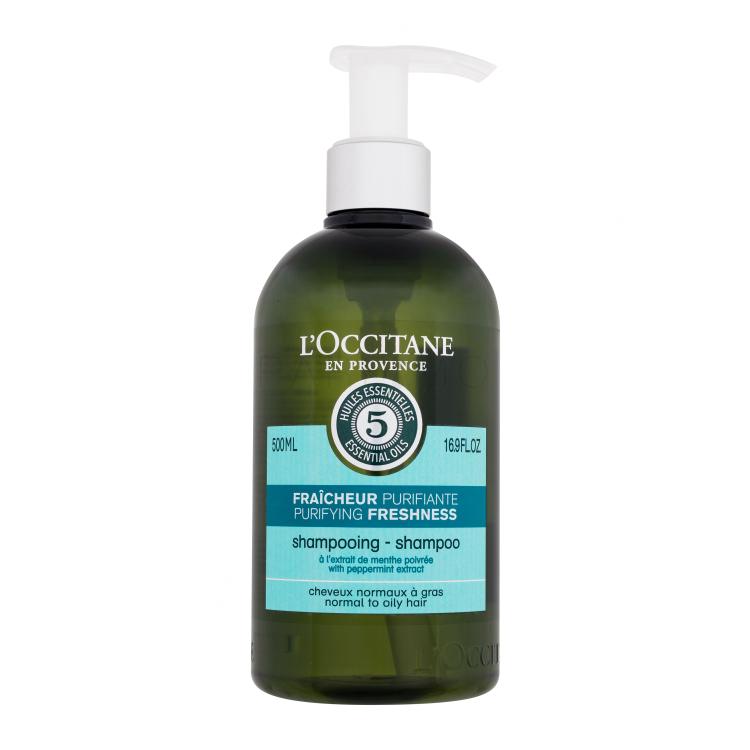 L&#039;Occitane Aromachology Purifying Freshness Shampoo für Frauen 500 ml