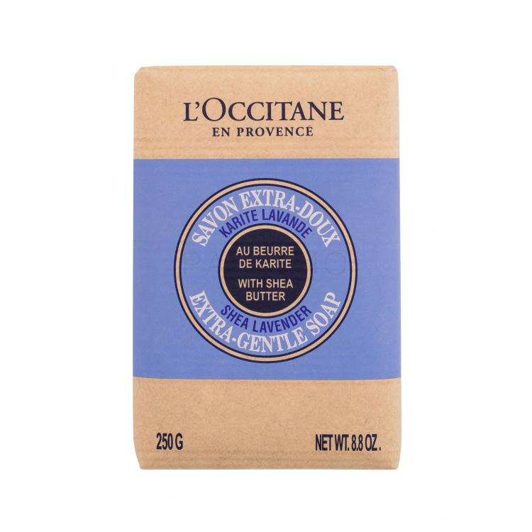 L&#039;Occitane Shea Butter Lavender Extra-Gentle Soap Seife für Frauen 250 g