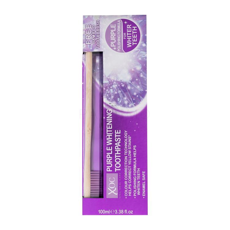 Xpel Oral Care Purple Whitening Toothpaste Zahnpasta Set