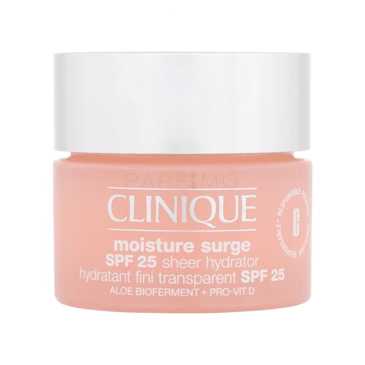 Clinique Moisture Surge Sheer Hydrator SPF25 Tagescreme für Frauen 50 ml