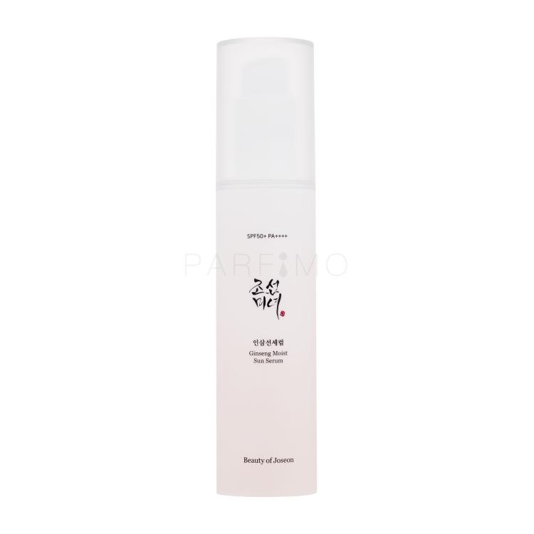 Beauty of Joseon Ginseng Moist Sun Serum SPF50+ Sonnenschutz fürs Gesicht für Frauen 50 ml