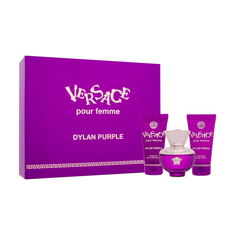 Versace Pour Femme Dylan Purple Geschenkset Eau de Parfum 50 ml + Duschgel 50 ml + Körperlotion 50 ml