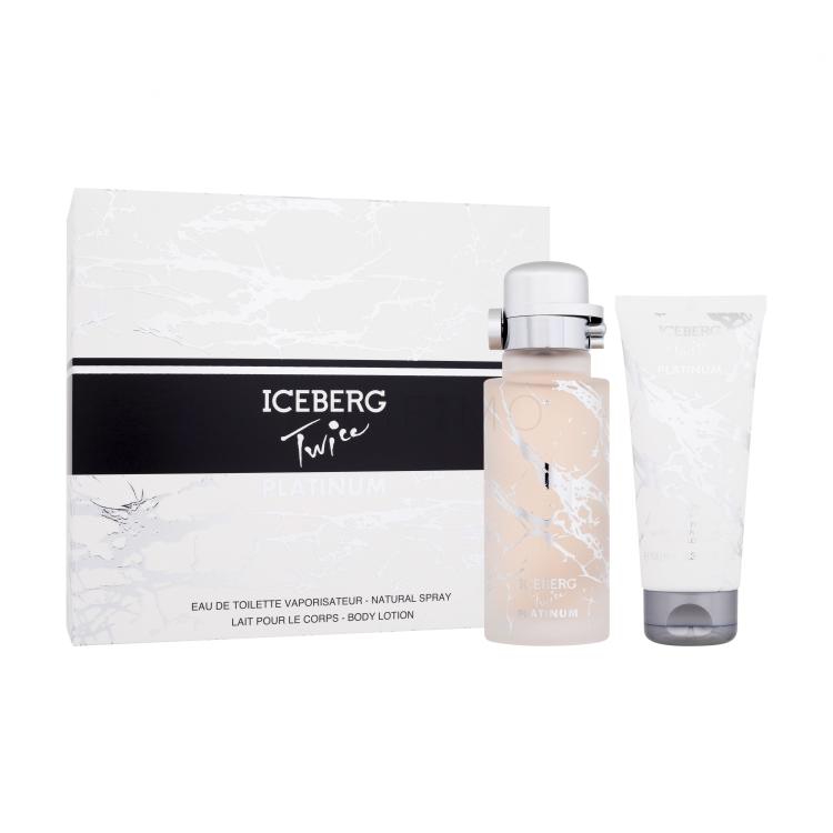 Iceberg Twice Platinum Geschenkset Eau de Toilette 125 ml + Körperlotion 100 ml