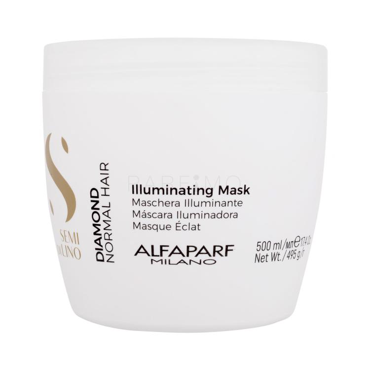 ALFAPARF MILANO Semi Di Lino Diamond llluminating Haarmaske für Frauen 500 ml