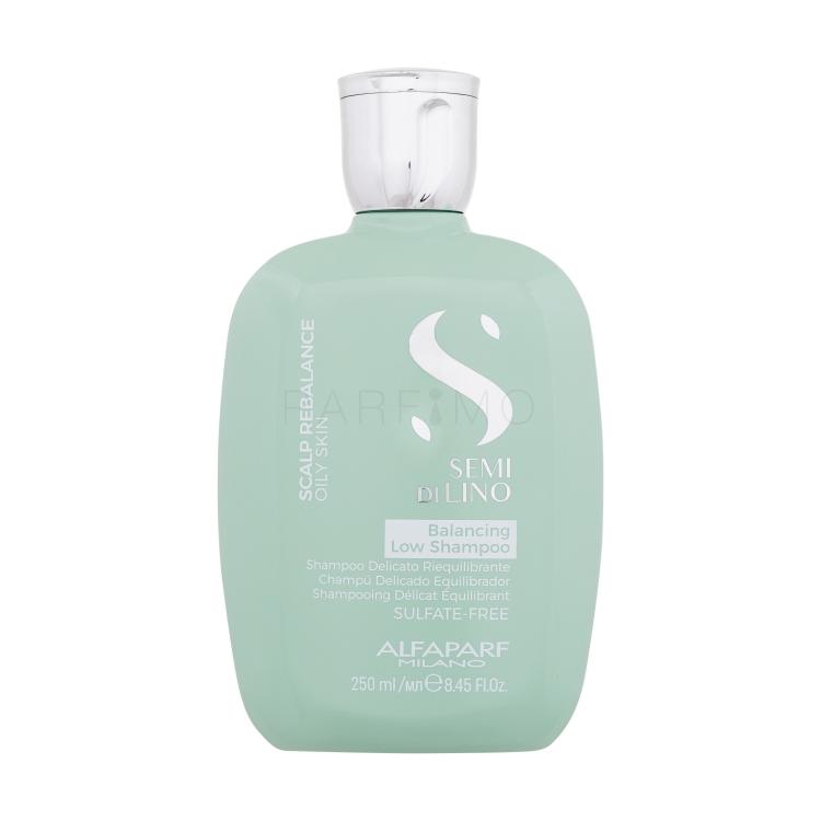 ALFAPARF MILANO Semi Di Lino Balancing Low Shampoo Shampoo für Frauen 250 ml