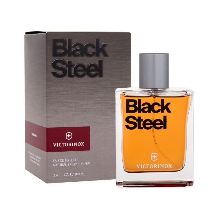 Victorinox Black Steel Eau de Toilette für Herren 100 ml