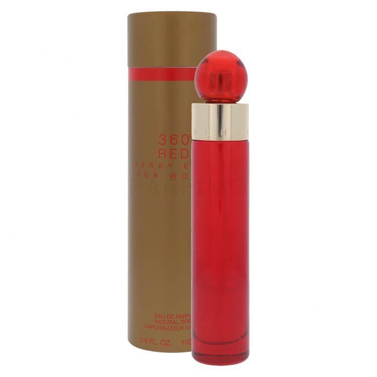 Perry Ellis 360° Red Eau de Toilette für Frauen 100 ml