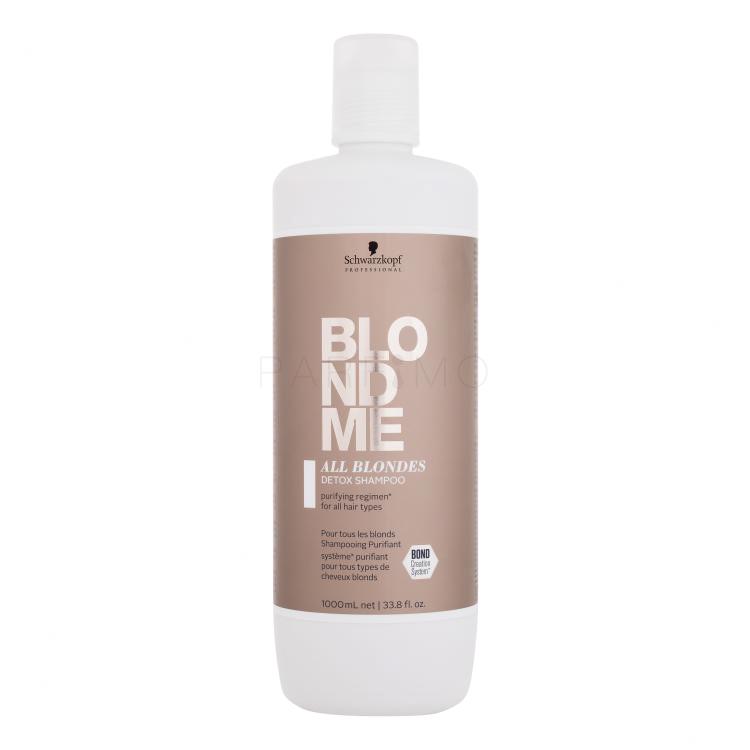 Schwarzkopf Professional Blond Me All Blondes Detox Shampoo Shampoo für Frauen 1000 ml