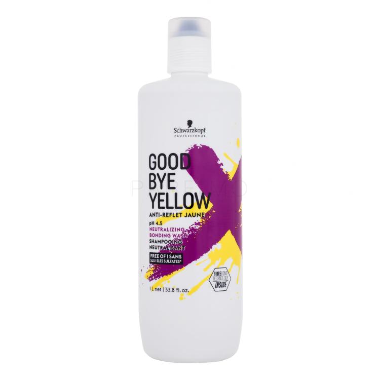 Schwarzkopf Professional Goodbye Yellow pH 4.5 Neutralizing Wash Shampoo für Frauen 1000 ml
