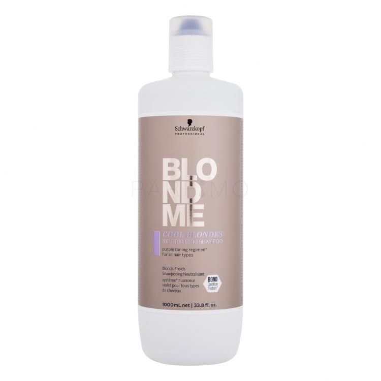 Schwarzkopf Professional Blond Me Cool Blondes Neutralizing Shampoo Shampoo für Frauen 1000 ml