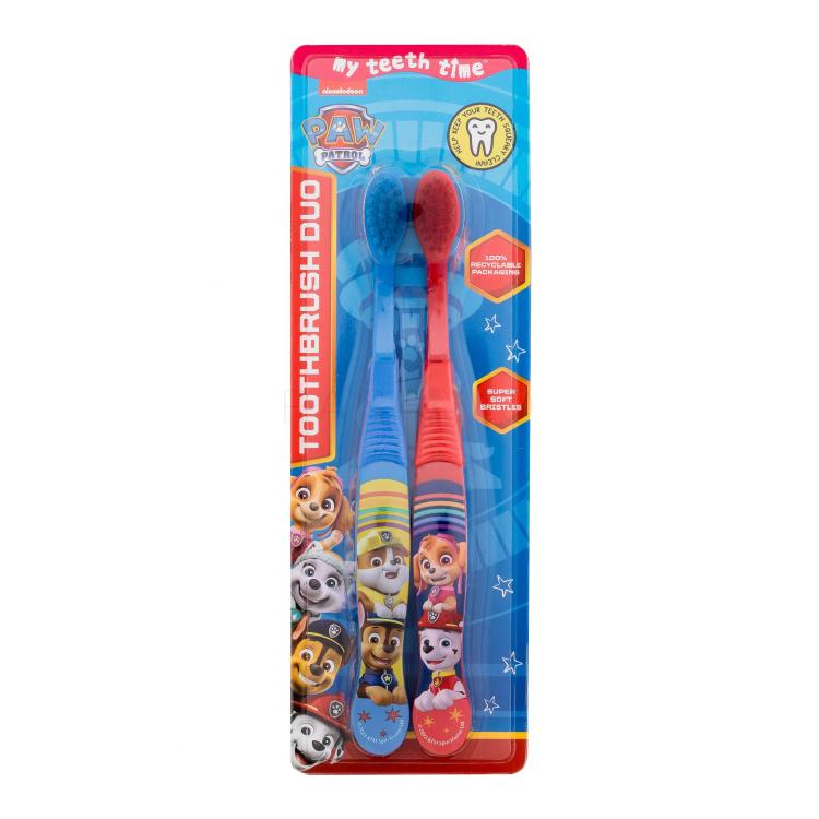 Nickelodeon Paw Patrol Toothbrush Duo Zahnbürste für Kinder 2 St.