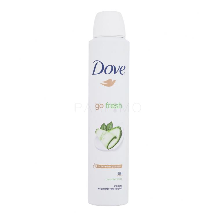 Dove Go Fresh Cucumber &amp; Green Tea 48h Antiperspirant für Frauen 200 ml
