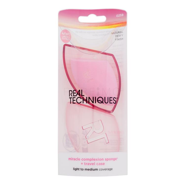 Real Techniques Miracle Complexion Sponge Limited Edition Pink Applikator für Frauen Set