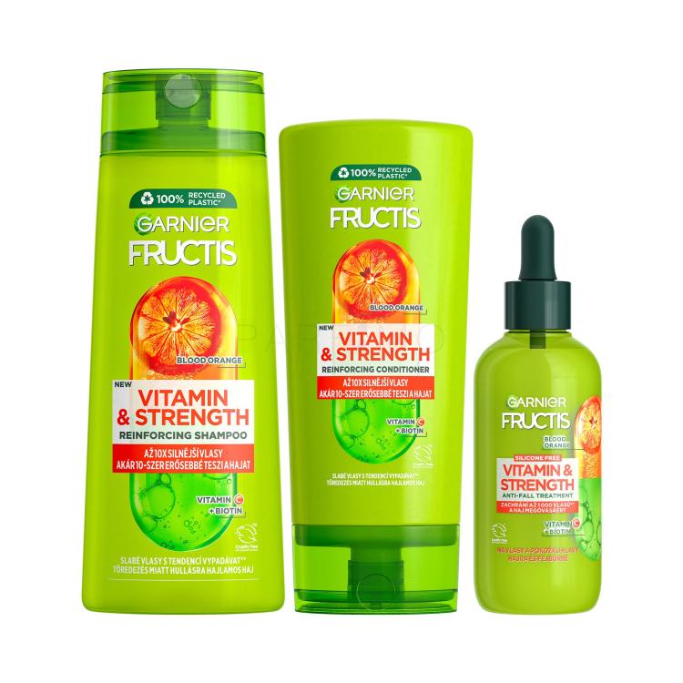 Set Shampoo Garnier Fructis Vitamin & Strength Reinforcing Shampoo