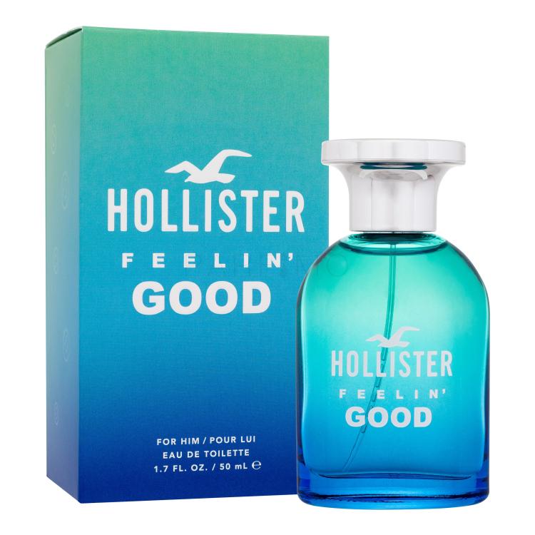 Hollister Feelin&#039; Good Eau de Toilette für Herren 50 ml