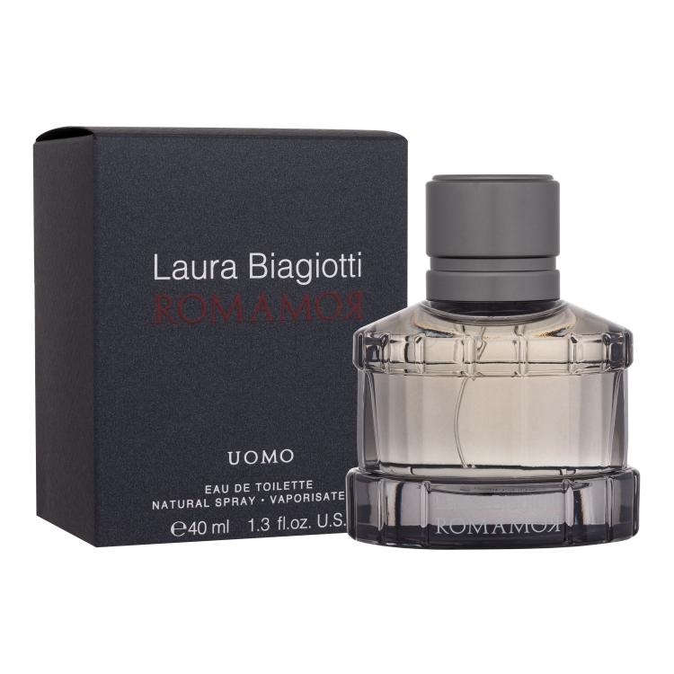 Laura Biagiotti Romamor Uomo Eau de Toilette für Herren 40 ml
