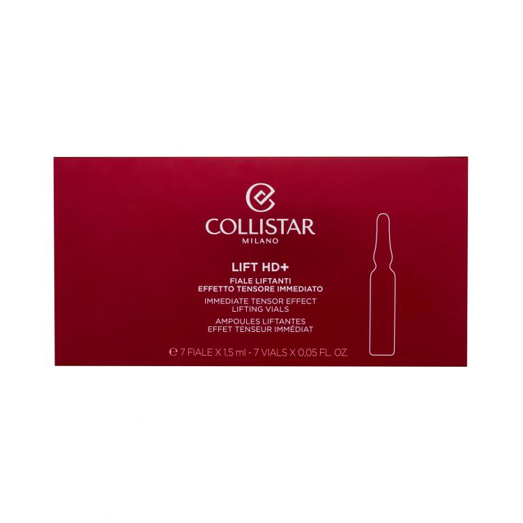 Collistar Lift HD+ Immediate Tensor Effect Lifting Vials Gesichtsserum für Frauen 7x1,5 ml