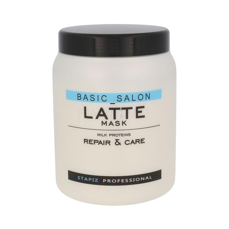 Stapiz Basic Salon Latte Haarmaske für Frauen 1000 ml