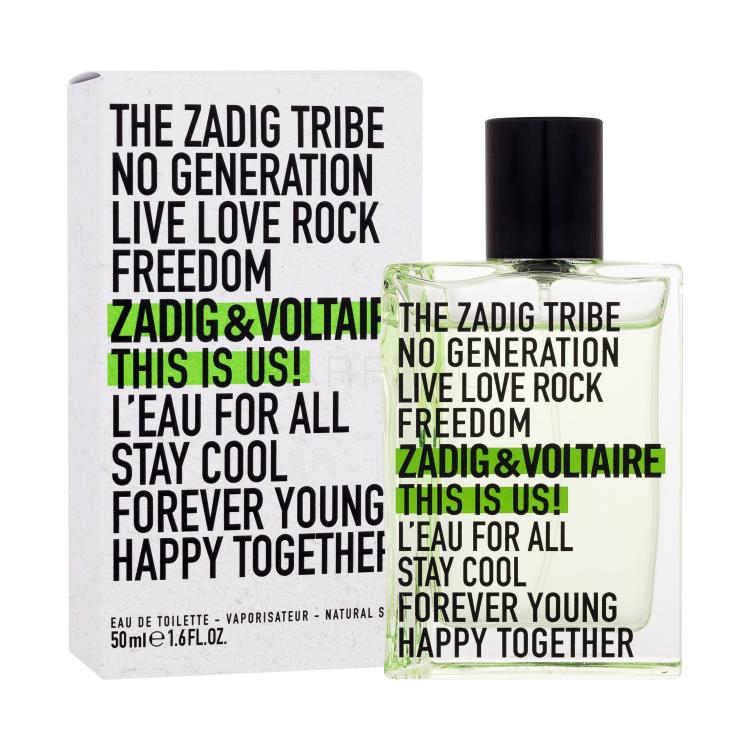 Zadig &amp; Voltaire This Is Us! L'Eau For All Eau de Toilette 50 ml