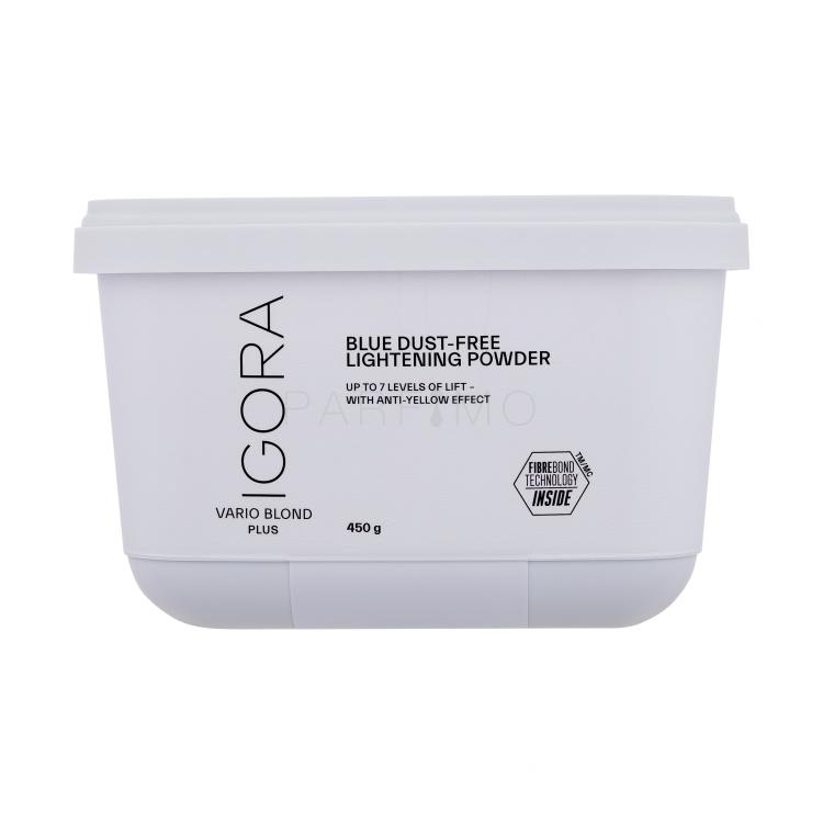 Schwarzkopf Professional Igora Vario Blond Plus Blue Dust-Free Lightening Powder Haarfarbe für Frauen 450 g