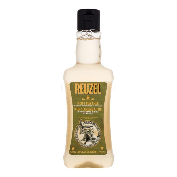 Reuzel 3 in 1 Tea Tree Shampoo für Herren 350 ml