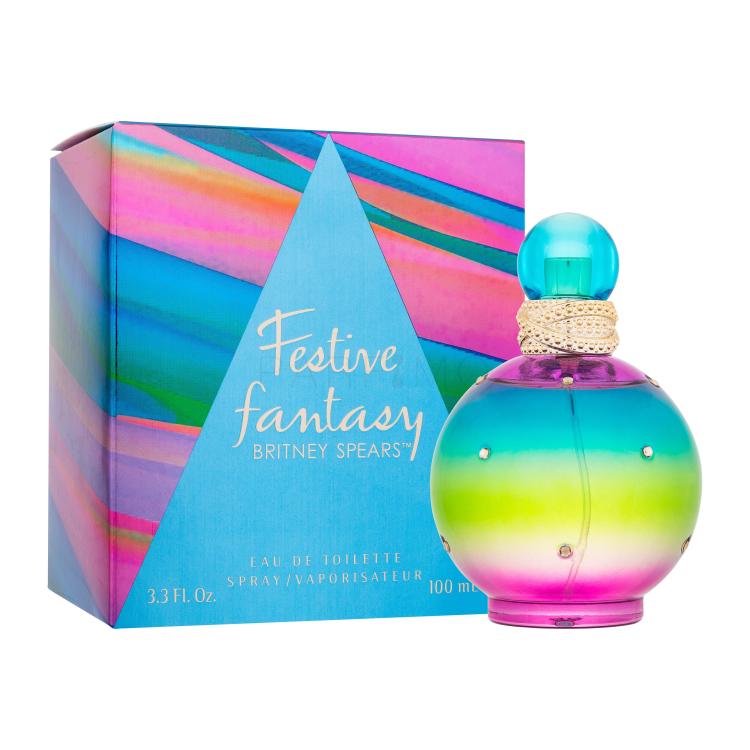 Britney Spears Festive Fantasy Eau de Toilette für Frauen 100 ml
