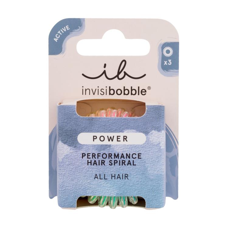 Invisibobble Power Performance Hair Spiral Haargummi für Frauen Farbton  Magic Rainbow Set