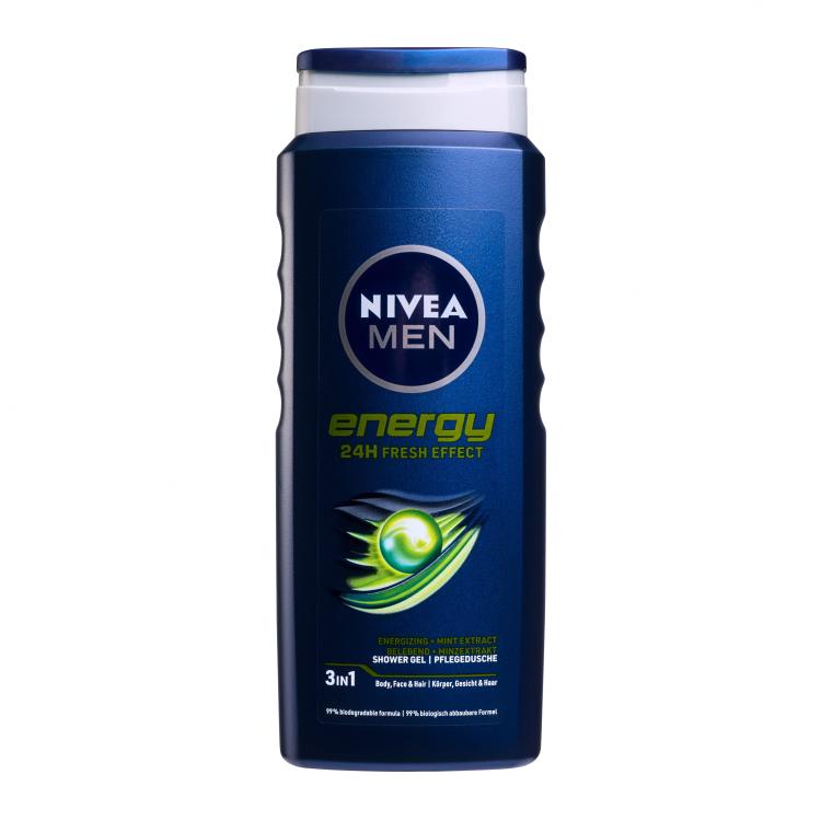 Nivea Men Energy Duschgel für Herren 500 ml