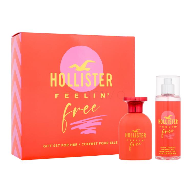 Hollister Feelin' Free Geschenkset Eau de Parfum 50 ml + Körpernebel 125 ml