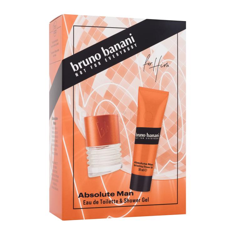 Bruno Banani Absolute Man Geschenkset Eau de Toilette 30 ml + Duschgel 50 ml